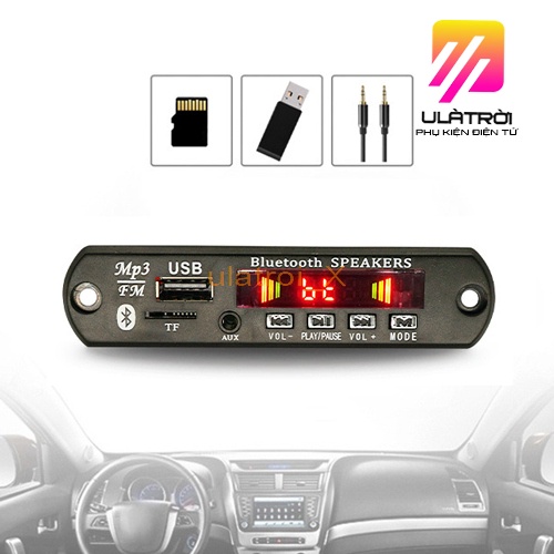 Mạch giải mã âm thanh MP3 Bluetooth 5V/12V chuyên dụng