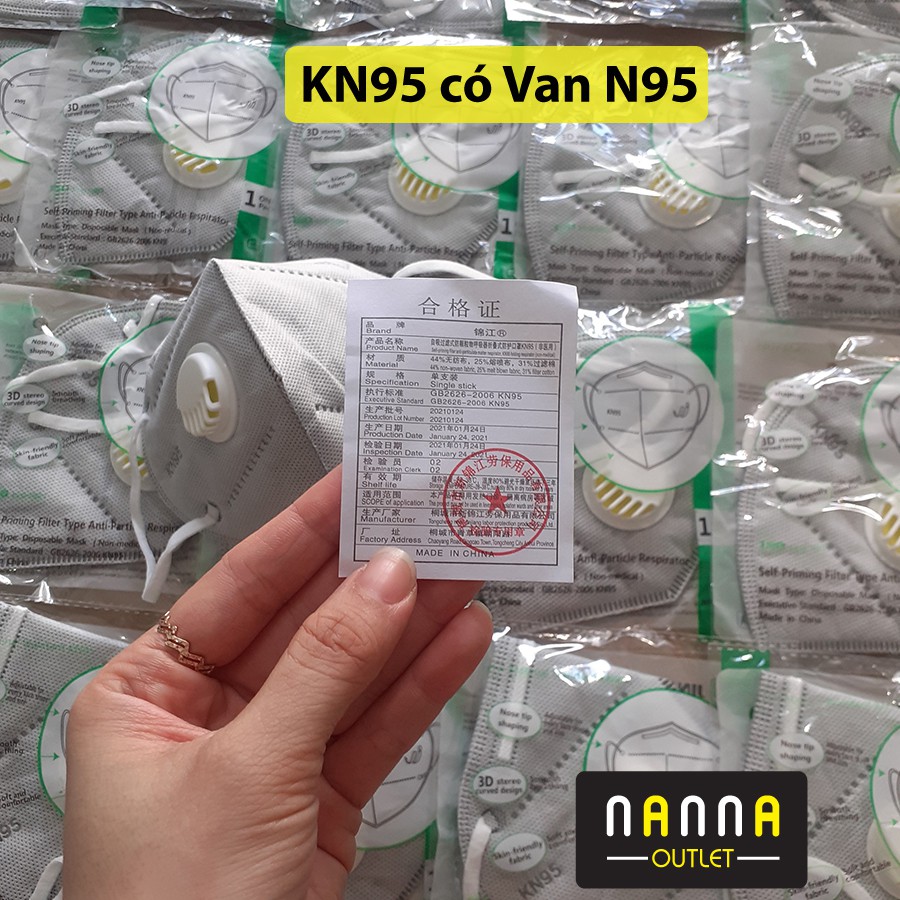 [N95 có van] Khẩu trang 5 lớp dày than hoạt tính | BigBuy360 - bigbuy360.vn