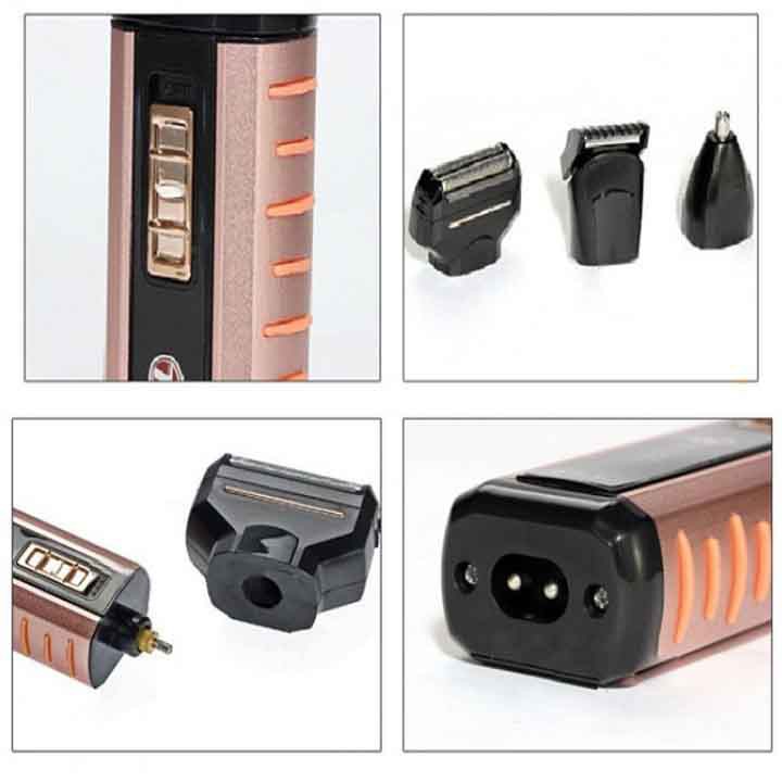 Máy Cạo Râu, Tỉa Lông Mủi, Tông Đơ 3 Trong 1