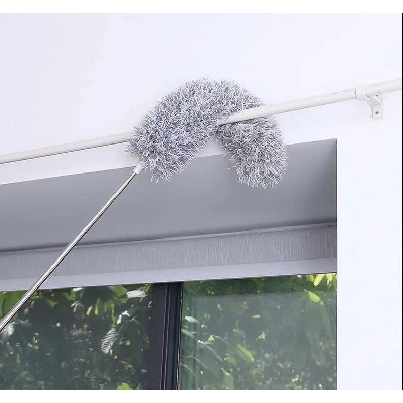 Chổi quét trần làm sạch màng nhện cáng dài xếp gọn
