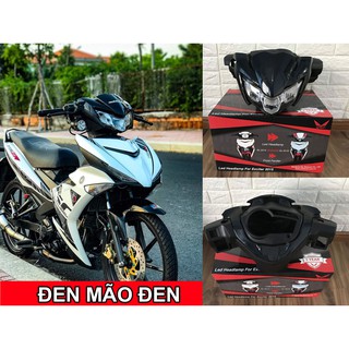 BỘ ĐẦU ĐÈN EX150 2019 GẮN CHO 2015-2018 [ ĐEN BÓNG ]