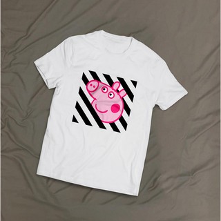 Áo thun peppa pig x off white collab