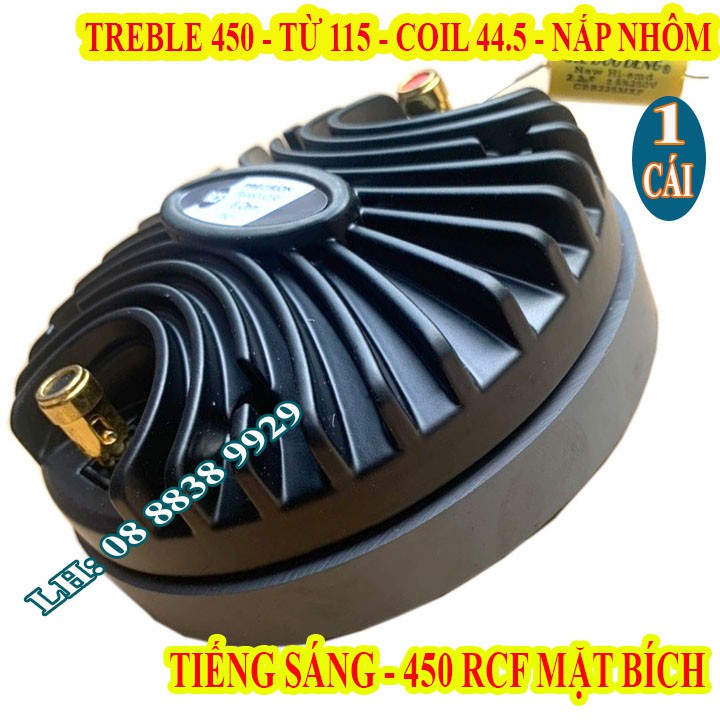 LOA TREBLE KÈN RCF 450 COIL 45 NẮP NHÔM MẶT BÍCH CAO CẤP NHẬP KHẨU - GIÁ 1 LOA