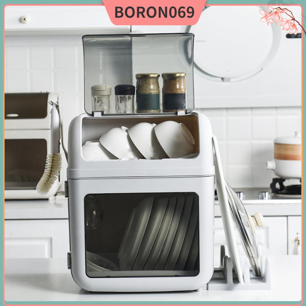Máy sấy bát đĩa bằng điện Bộ đồ ăn Bát Kệ đựng đũa Làm sạch tủ cho gia đình Boron069