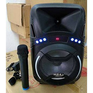 Loa kéo mini mba m8 tặng mic không dây