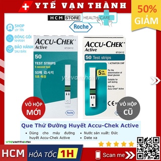 ✅ Que Thử Đường Huyết Accu-Chek Active | (Date Xa) -VT0056