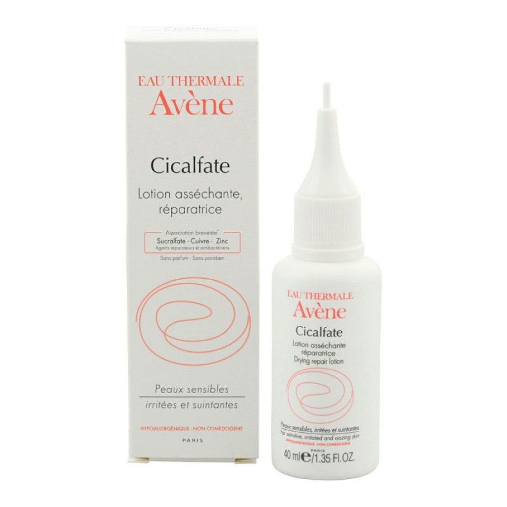 Lotion làm khô và giúp phục hồi da Eau Thermale Avène Cicalfate Drying Repair Lotion 40ml