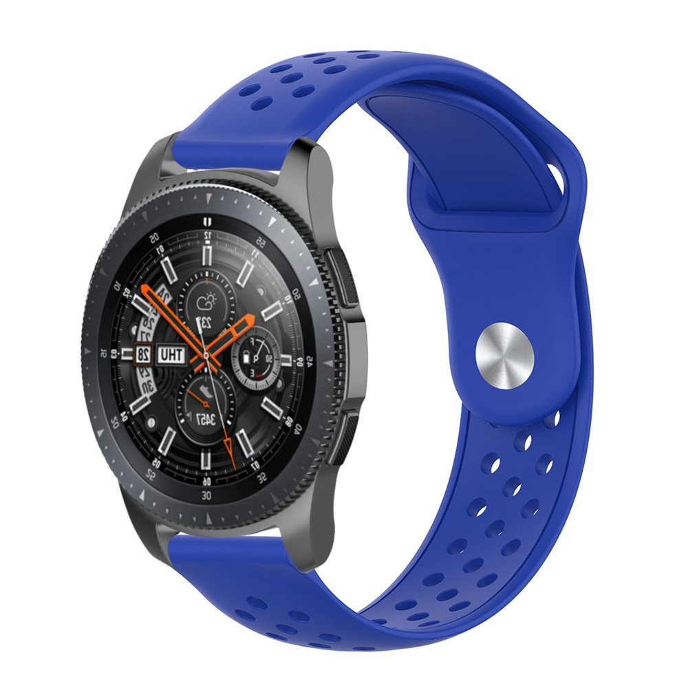 Quai đeo cổ tay thiết kế đục lỗ thoáng khí thay thế cho Samsung galaxy watch 46mm R800