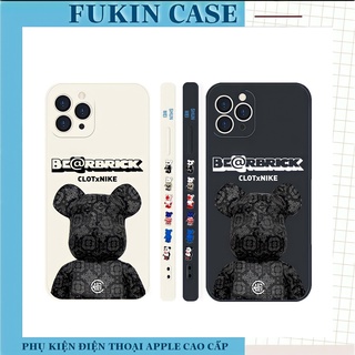 Ốp lưng iphone - Ốp iphone Bearbrick cạnh vuông in viền 6/6plus/6s/6splus/7/7plus/8/8plus/x/xs/11/12/pro/max/plus/promax