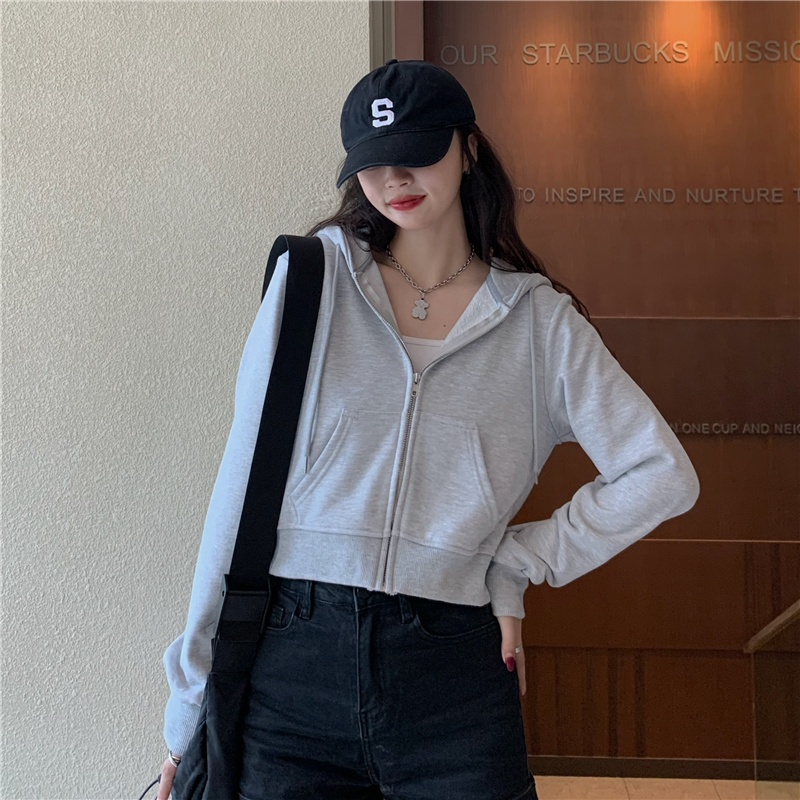 Áo hoodie tay dài kiểu dáng hợp thời trang