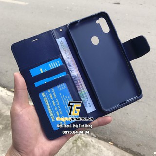 Bao da dạng ví SamSung Galaxy M11 hiệu Hanman có quai cài