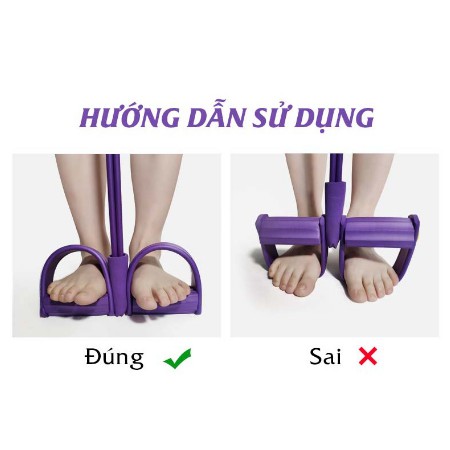 Dây kéo lưng, Dây tập thể dục, tập gym, tập cơ bụng thông minh tại nhà [CÓ VIDEO HƯỚNG DẪN]