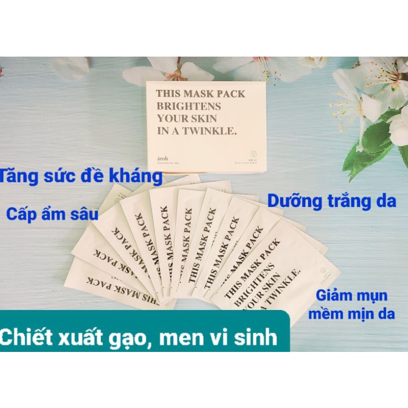 Mặt nạ aroh turn back the time đủ màu