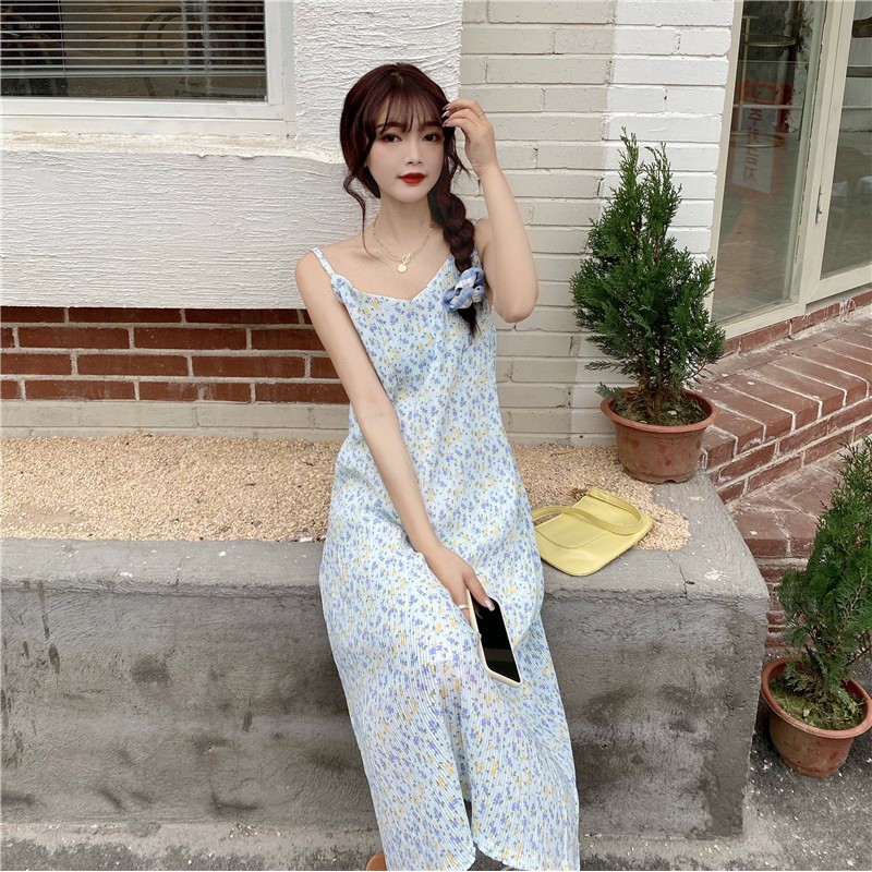 Daisy Dress - Váy 2 dây nhẹ nhàng phong cách Pháp cổ điển ngọt ngào