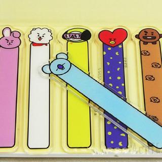 Đồ đánh dấu sách hình nhóm nhạc ARMY KPOP BT21 chất lượng cao tiện lợi