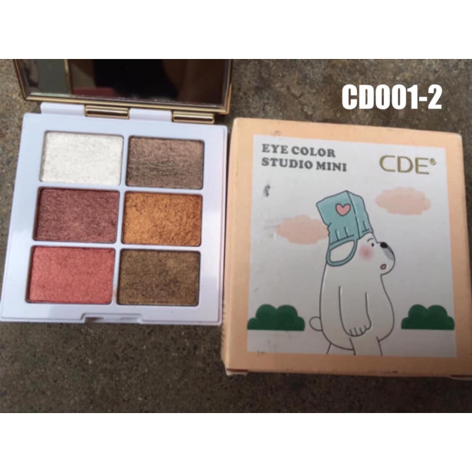 Sale - CD001 Phấn Mắt CDE Eye Color Studio Mini sản phẩm y hình