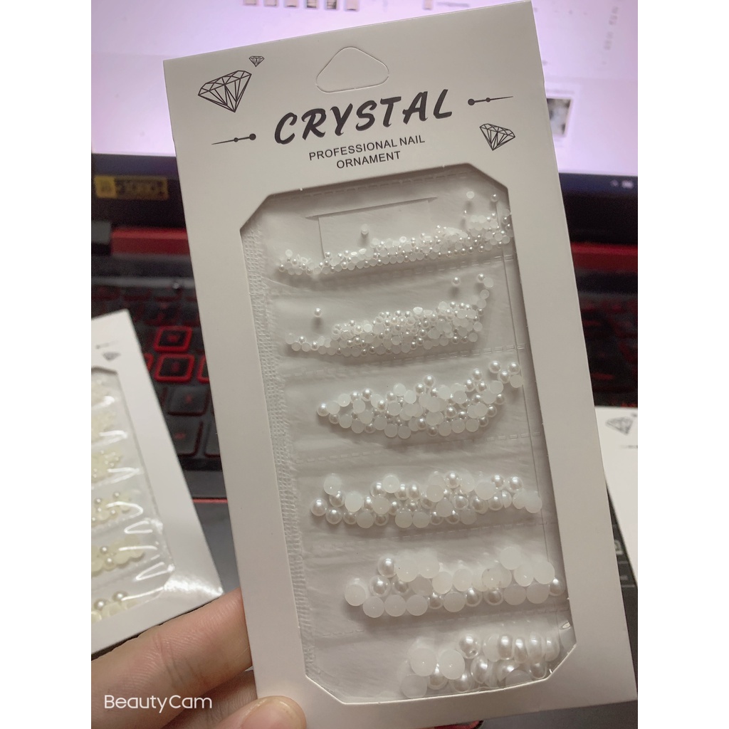 charm nửa trang trí nail