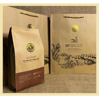 - cà phê rang mộc - v blend gourmet - túi 500g