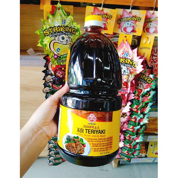 Sốt thịt teriyaki hàn quốc 2.25kg - 데리야끼 소스2.25kg