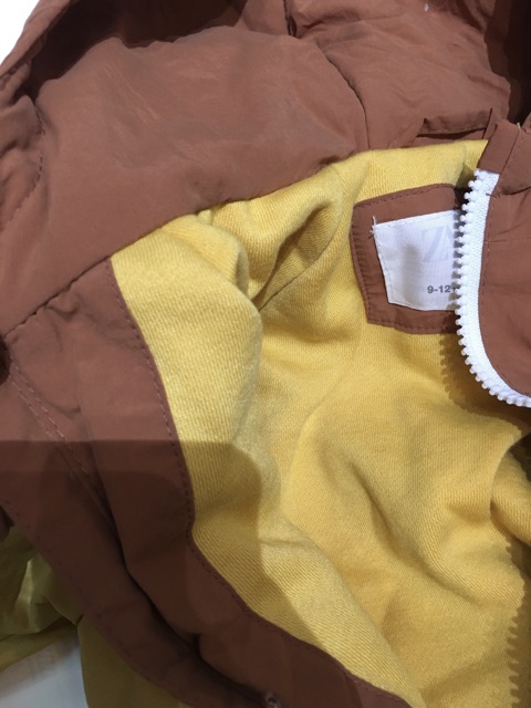 Áo khoác nhẹ bé trai màu vàng nâu Za.ra