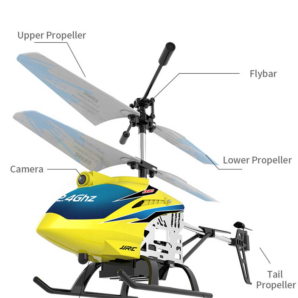 Máy bay trực thăng cỡ trung có kèm camera siêu đẹp của hãng JJRC Jx03, giữ độ cao trên không, màu sắc đẹp