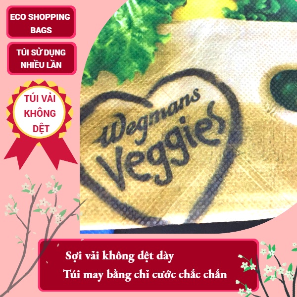 Túi thân thiện môi trường, đi siêu ,thị, đi chợ, reusable bag, tái sử dụng nhiều lần, đựng đồ