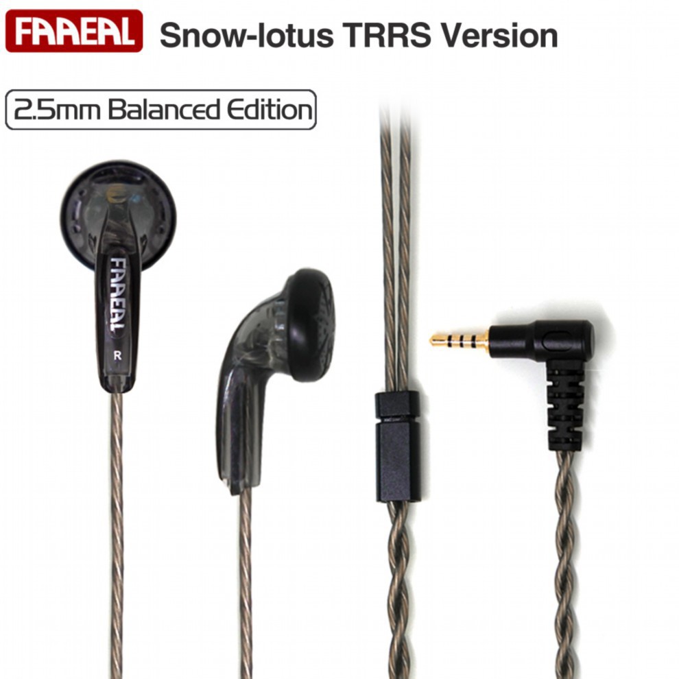 Tai Nghe Nhét Tai Có Dây 2.5 Mm Chuyên Dụng FAAEAL SnowLotus