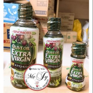 Dầu olive trộn cháo cho bé size nhỏ, vừa, lớn