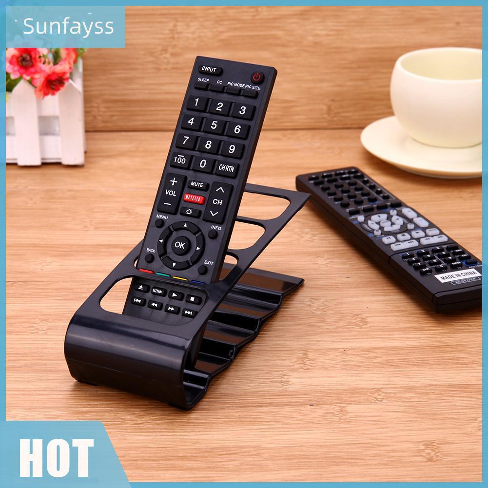 SF DVD Giá Nhựa Để Remote Tv 4 Ngăn Tiện Lợi