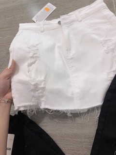 QUẦN VÁY JEANS RÁCH