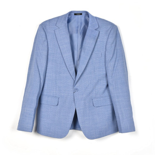 OWEN - Áo Air Blazer Owen - BL21984 Kiểu dáng Regular Fit Màu xanh nhạt kẻ xước trắng