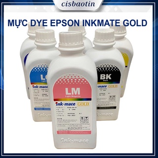 MỰC IN EPSON DYE INKMATE HÀN QUỐC GOLD CHAI 1000ML DATE 2027
