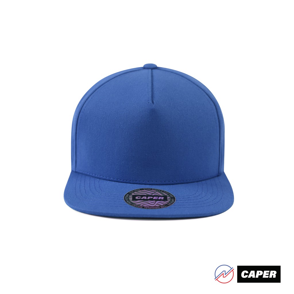 Mũ nón snapback chính hãng Caper trơn phong cách basic vải khaki nhiều màu