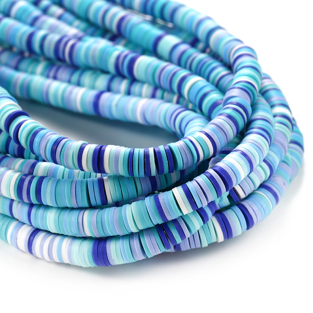 St.kunkka 15 inch / túi 3mm-8mm vật liệu đất sét polyme hóa nhiệt độ thấp hạt cách ly phẳng để làm đồ trang sức DIY