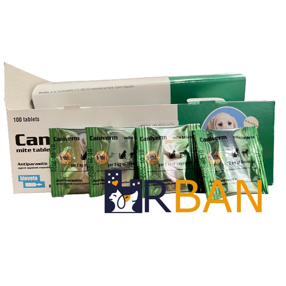 𝗨𝗿𝗯𝗮𝗻_𝗖𝗮𝗻𝗶𝘃𝗲𝗿𝗺_Viên nhai hỗ trợ hệ tiêu hóa cho chó mèo 0,175g