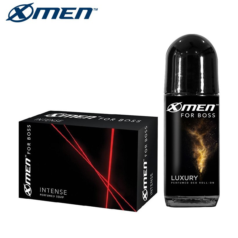 Lăn khử mùi X-Men for Boss Luxury 50ml (Tặng Xà bông cục Xmen for Boss 75g giá 20k)