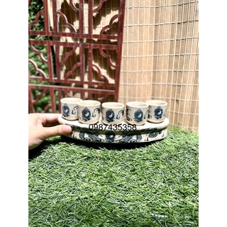 Kỉ chén cúng men rạn rồng (phụ kiện đồ thờ)