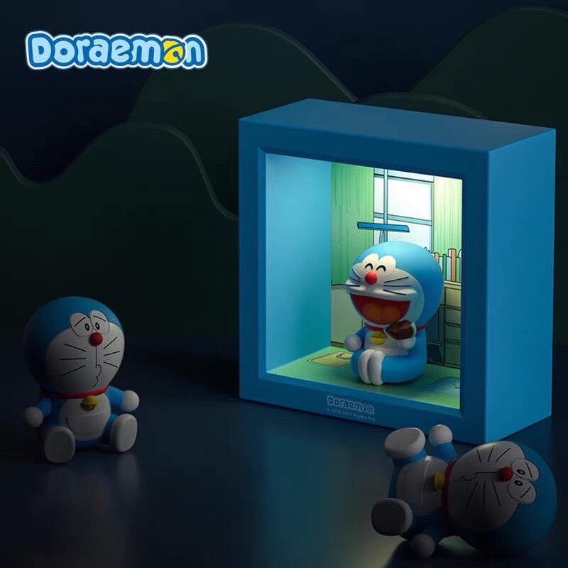 Doraemon Phiên Bản Đèn Ngủ ( Xanh và Hồng )