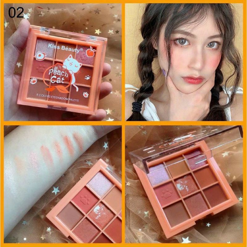 Set trang điểm cá nhân Kiss Beauty Peach Cat 4in1, bộ trang điểm cá nhân | BigBuy360 - bigbuy360.vn