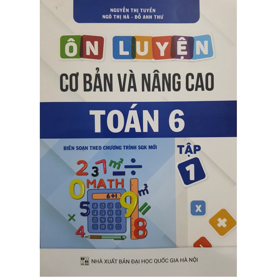 Sách - Combo Ôn luyện cơ bản và nâng cao Toán 6 - cánh diều
