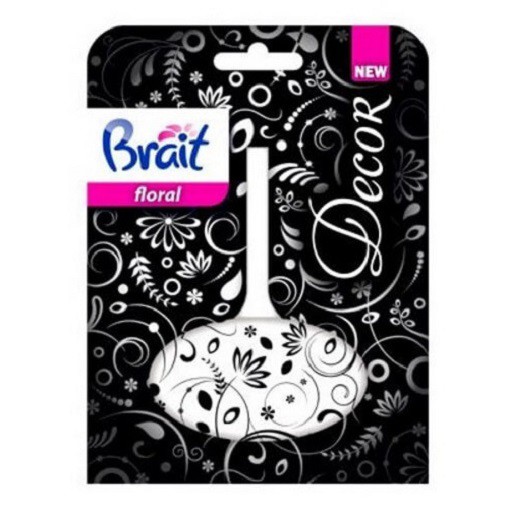 [Combo 2 viên] Sáp thơm Tẩy Bồn Cầu Brait Decor Floral BRA3268 (Hương hoa), Sạch Khuẩn, Thơm Mát (40g/viên)