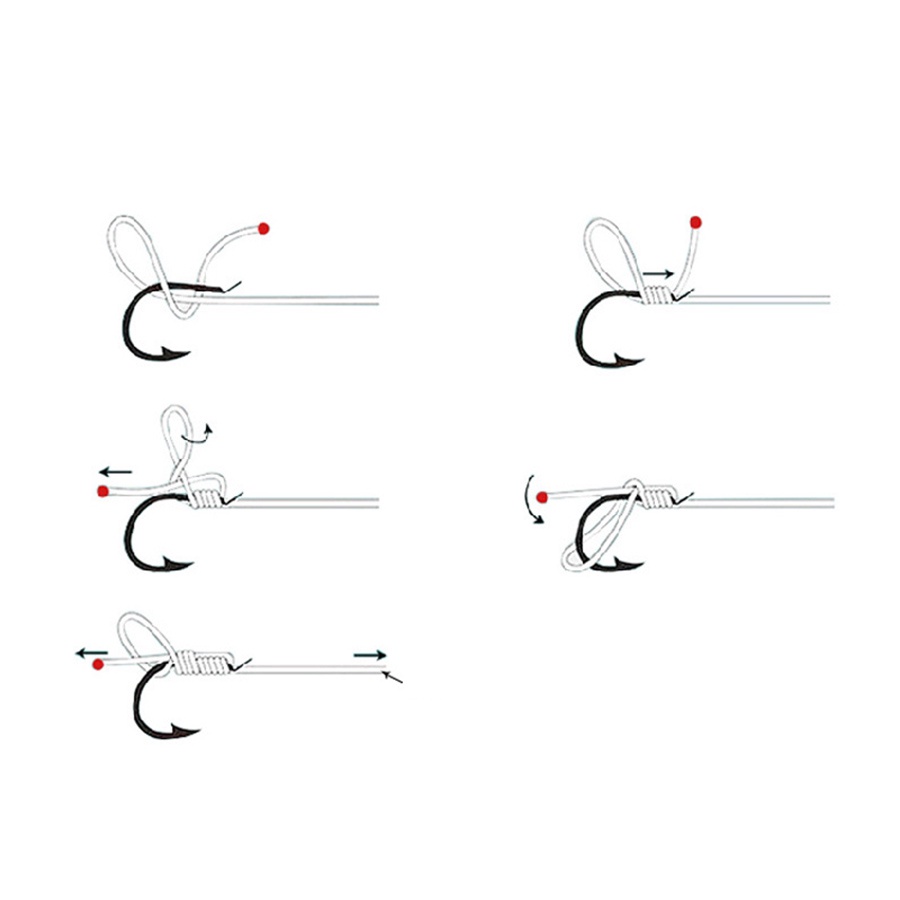 3-12# Bộ Lưỡi Câu Cá Bằng Thép Carbon Chất Lượng Cao
