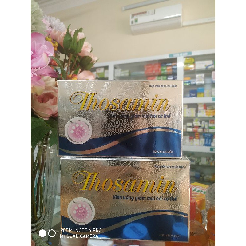 Thosamin - khử mùi hôi cơ thể, nách, miệng, chân