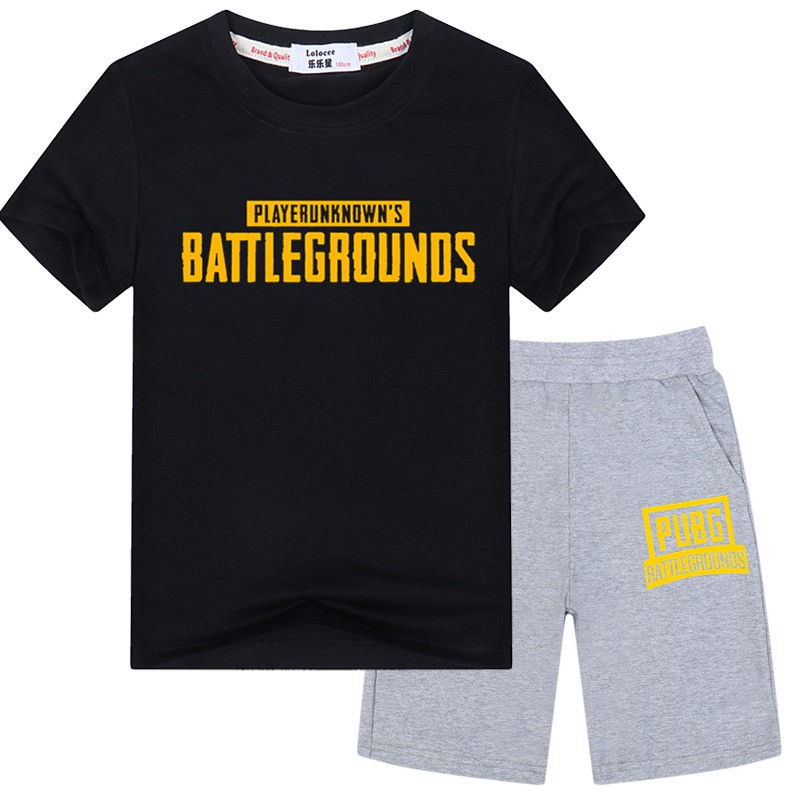 PUBG Bộ 2 Áo Thun Player Unknown 's Battlegrounds