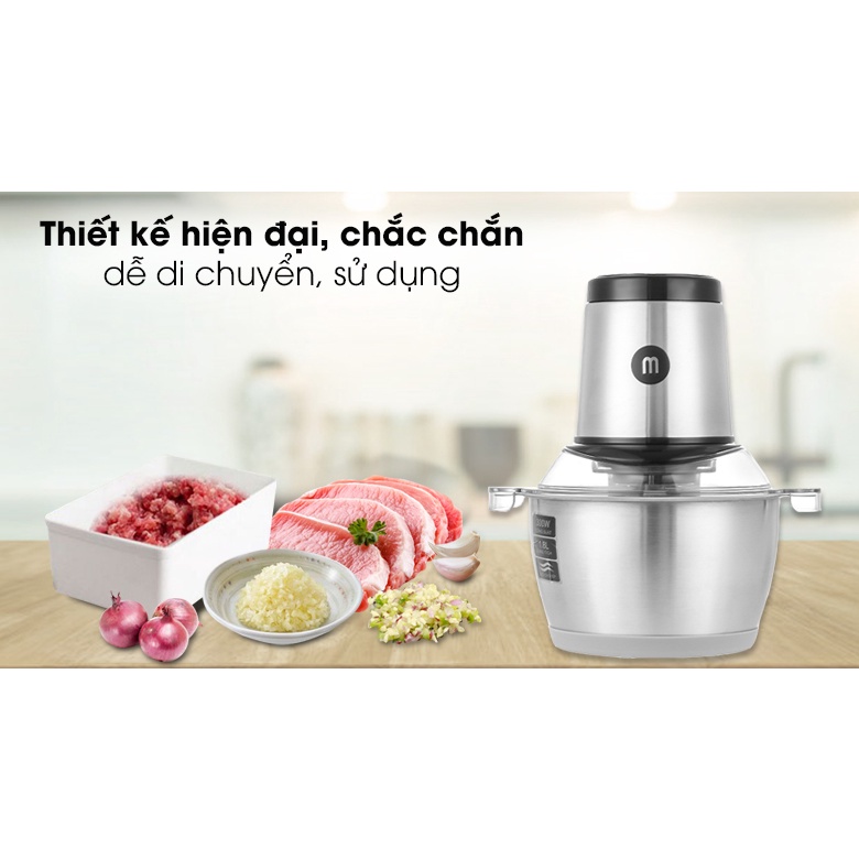 Máy Xay Thịt Mishio MK-273 Đa Năng Có Thể Xay Thực Phẩm Sống, Hạt, Gia Vị Và Xay Sinh Tố