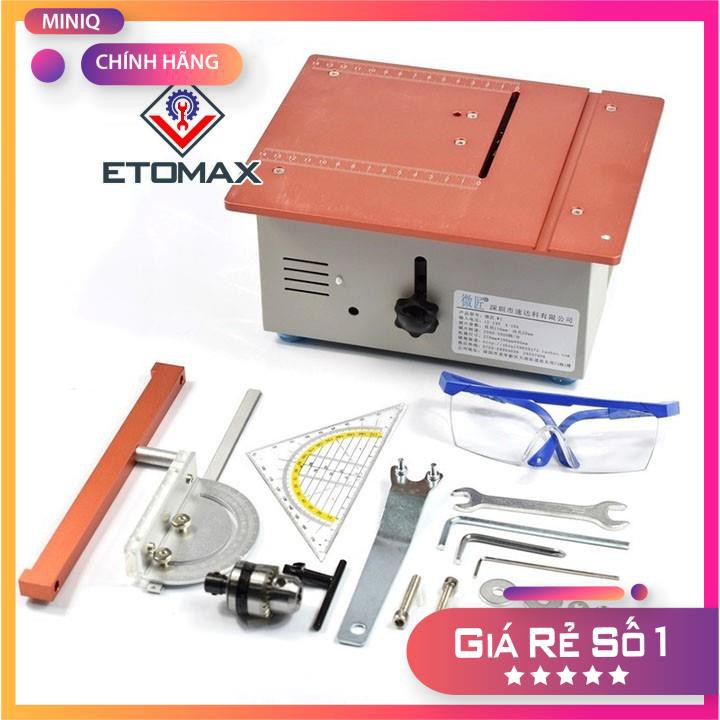 [Hàng loại 1-Bảo hành 12 tháng] Máy cưa bàn mini đa năng 24V 2in1 ( ETOMAX )