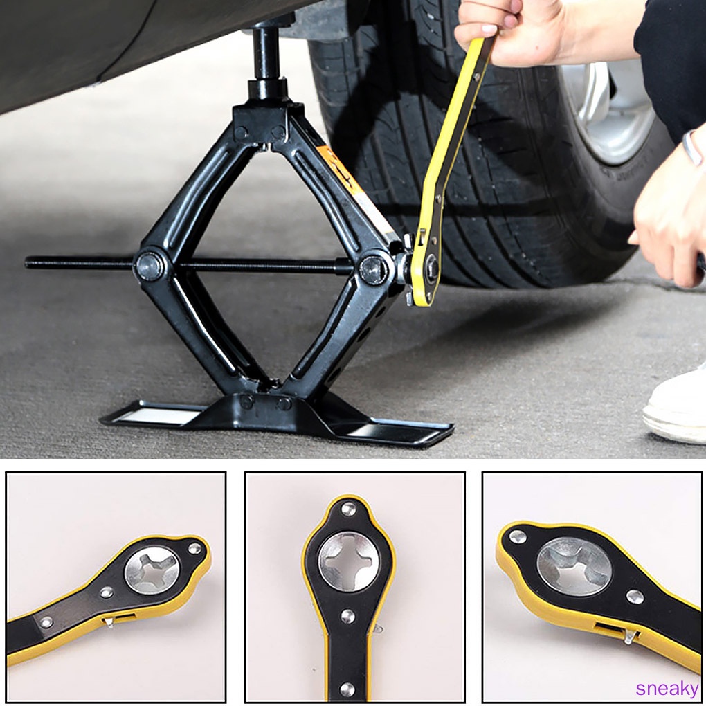 Cờ lê kiểu xoay 360 độ sửa chữa xe ô tô đa năng Cờ lê tay quay bằng carbon thay thế chuyên dụng dành cho xe hơi