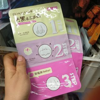 Sét lột mụn 3 bước