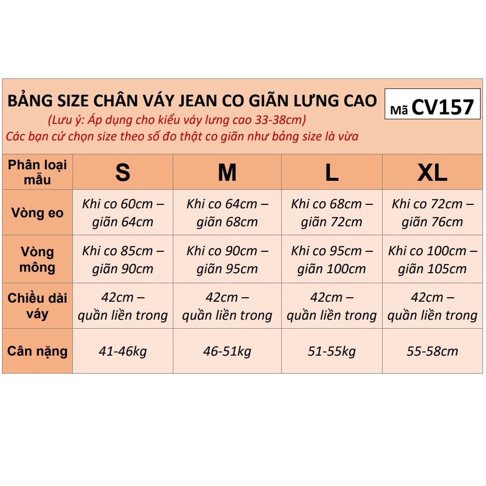 Chân váy ngắn dáng A loại jean co giãn CV157 | BigBuy360 - bigbuy360.vn