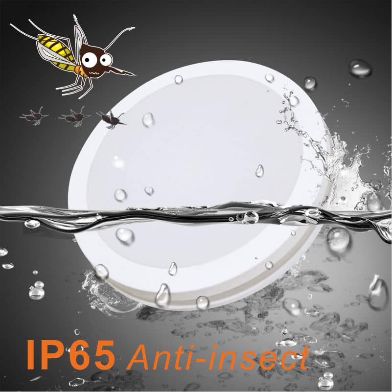 [CHÍNH HÃNG] Đèn ốp trần, ốp nổi chống nước chống côn trùng ngoài trời IP65 LIPER 20W/30W/40W/50W, 6500k ánh sáng trắng